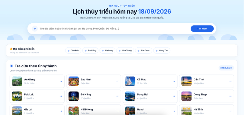 thuỷ triều